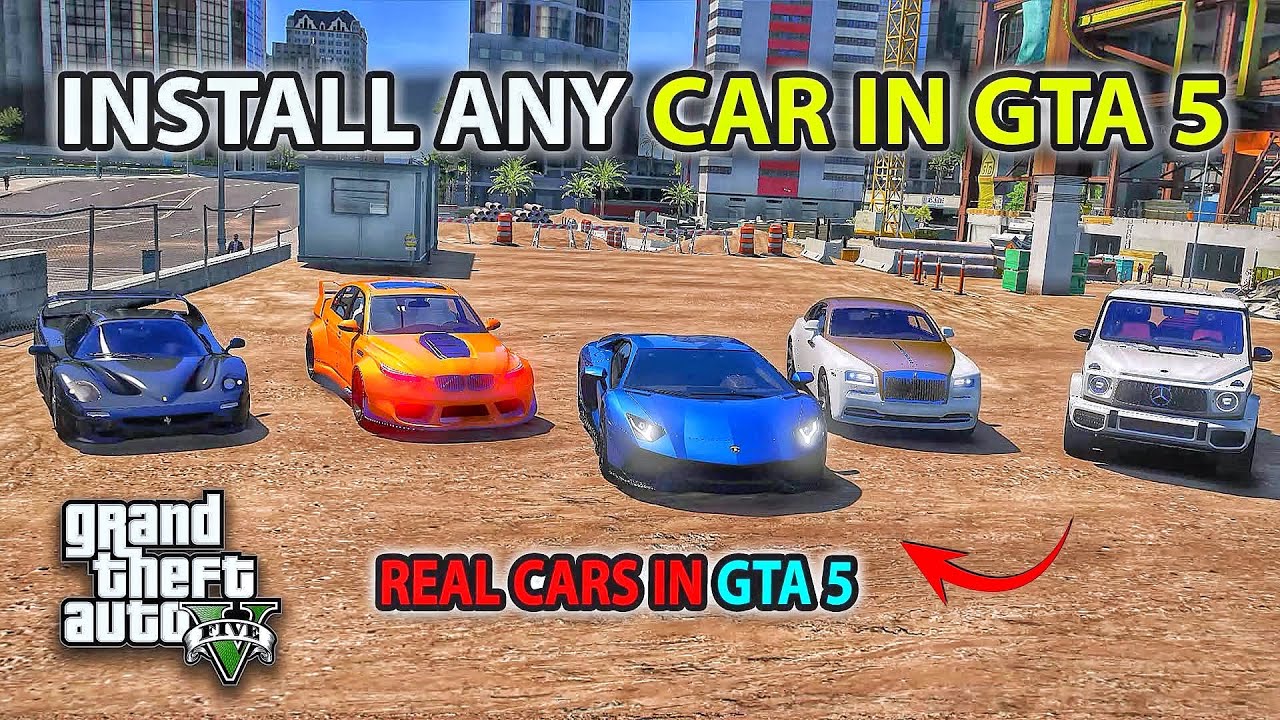 How to Install REAL CARS in GTA 5 | Easy & Fast Method!