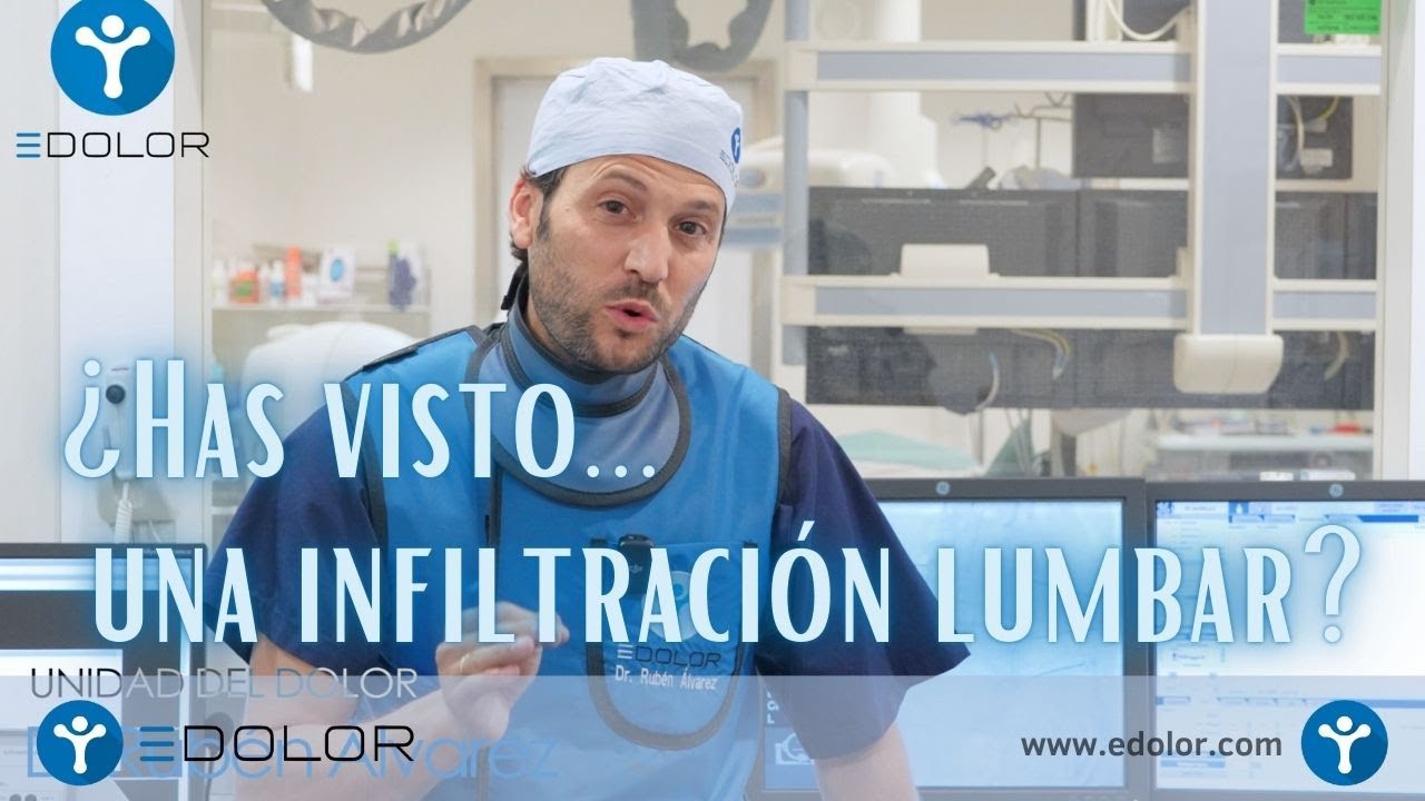 🔵 INFILTRACIÓN LUMBAR 🔵 ¿Has visto una infiltración lumbar?
