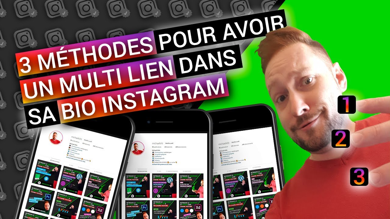 INSTAGRAM : Comment AJOUTER PLUSIEURS LIENS dans sa BIOGRAPHIE 💡 MES 3 MÉTHODES 💡