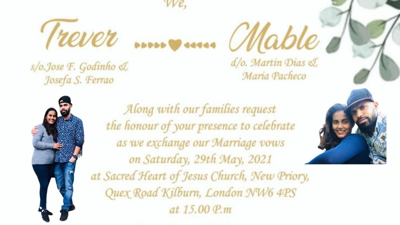 MABLE AND TREVOR WEDDING | IAM LESTER STUDIOS UK | LIVE STREAMING | GOAN WEDDING | INDIAN WEDDING