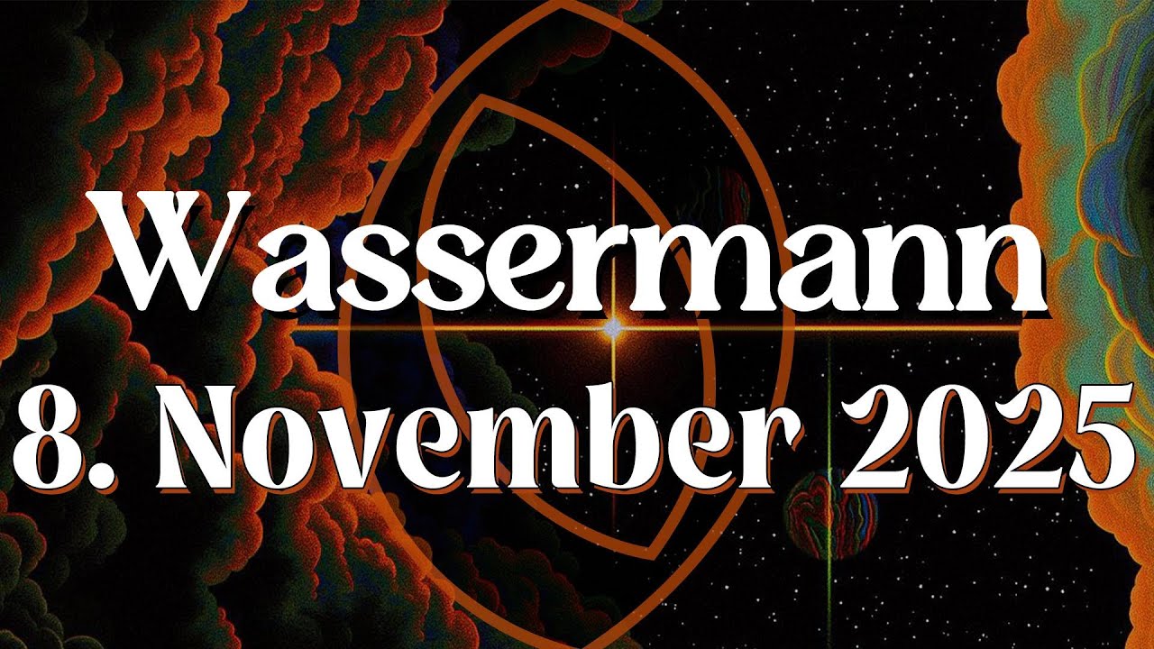 MACH DICH BEREIT, DAS WIRD DICH ERSCH&Uuml;TTERN 💥 WASSERMANN ♒ HEUTE, 8. NOVEMBER 2025