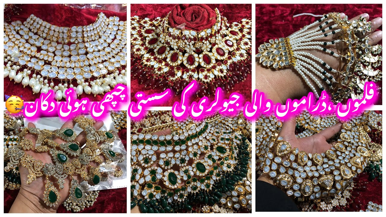 Latest Low Rate KASHEES Jewellery Designs 2024 |  Cheapest Designer Jewellery Market In Pakistan