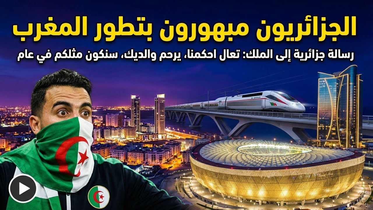جزائري يطلب الملك،اجي حكمنا في الجزائر غير عام او عامين يرحم الوالدين باش نولو بنادم كيفكم