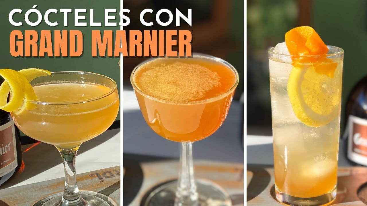 🧡 MÁS cócteles con GRAND MARNIER 🍊 LICOR DE NARANJA de Lujo