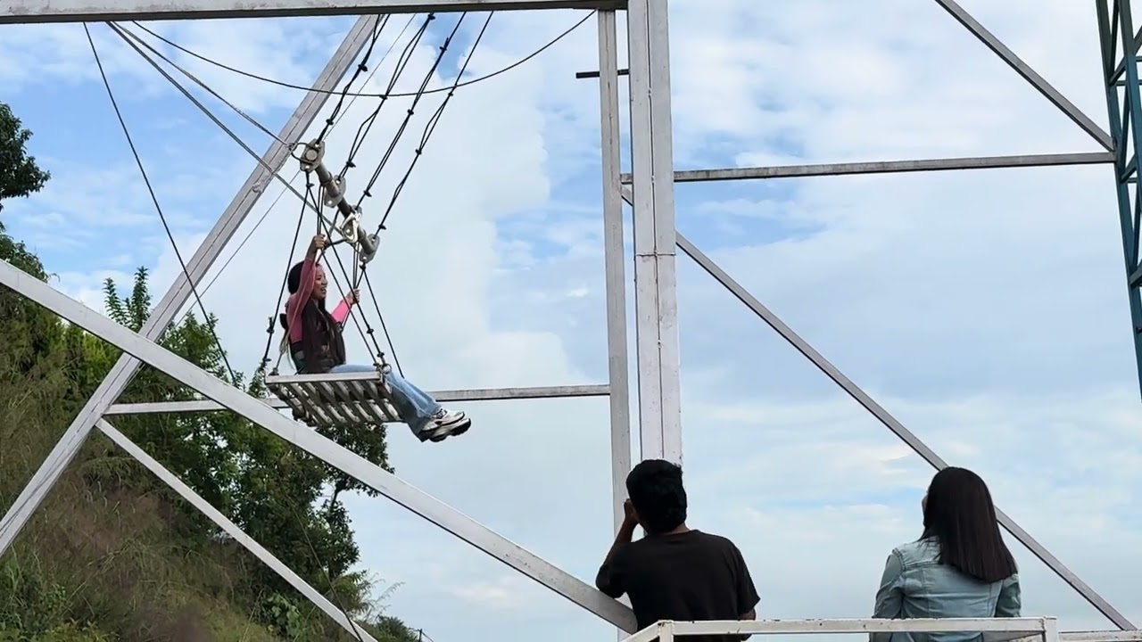 #part_1 #swing #experience #fypシ #dreamcity #pokharadiaries 🧿💙