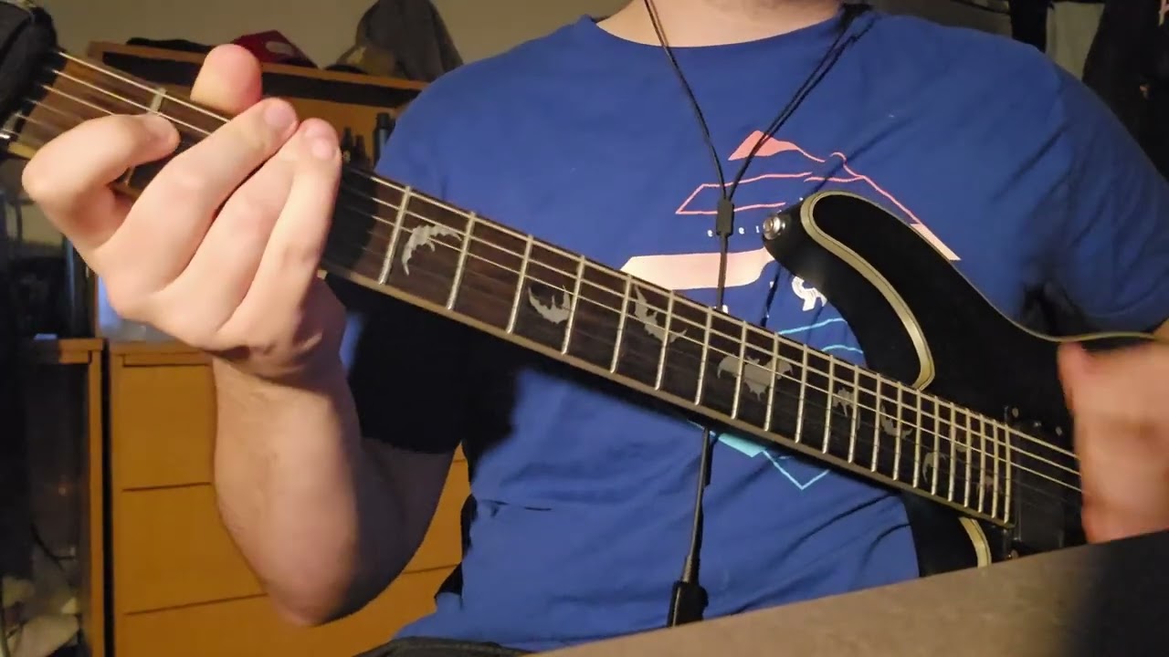 Disturbed - Stricken (Guitar Cover)