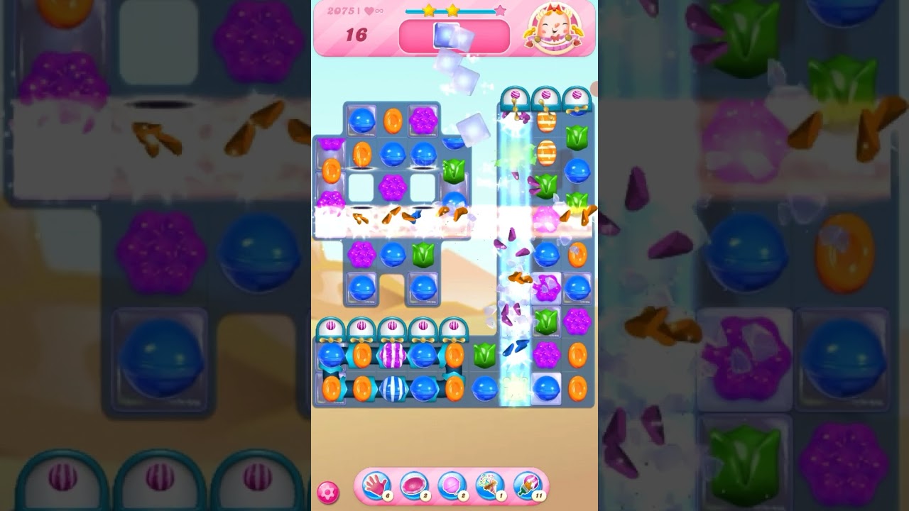 Candy Crush Saga level 2075
