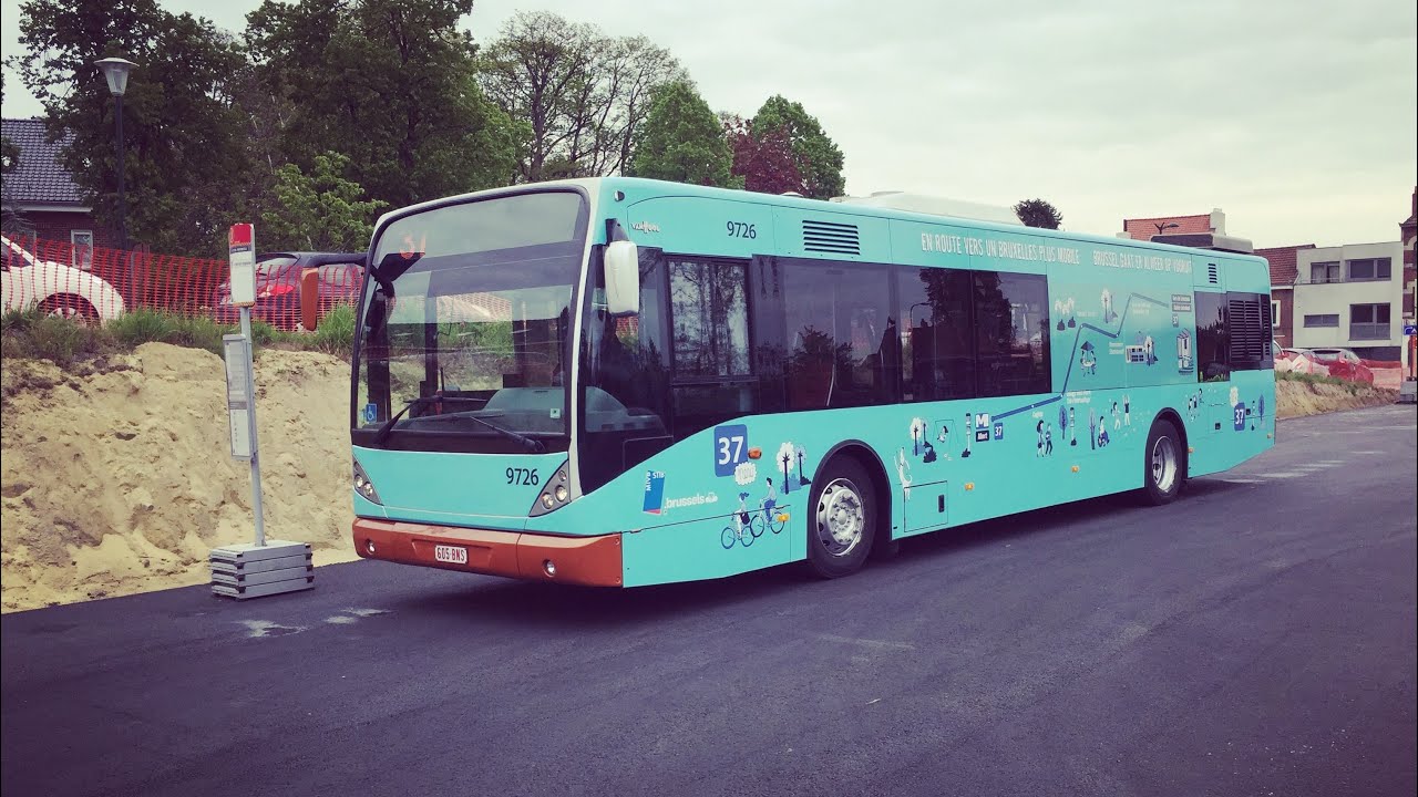 STIB/MIVB -🚌- THE NEW BUS LINE 37 / AZ ÚJ 37-ES BUSZ