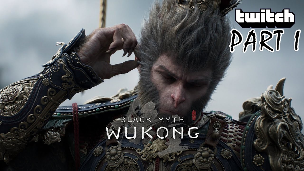 Black Myth Wukong Twitch Stream Playthrough Part 1