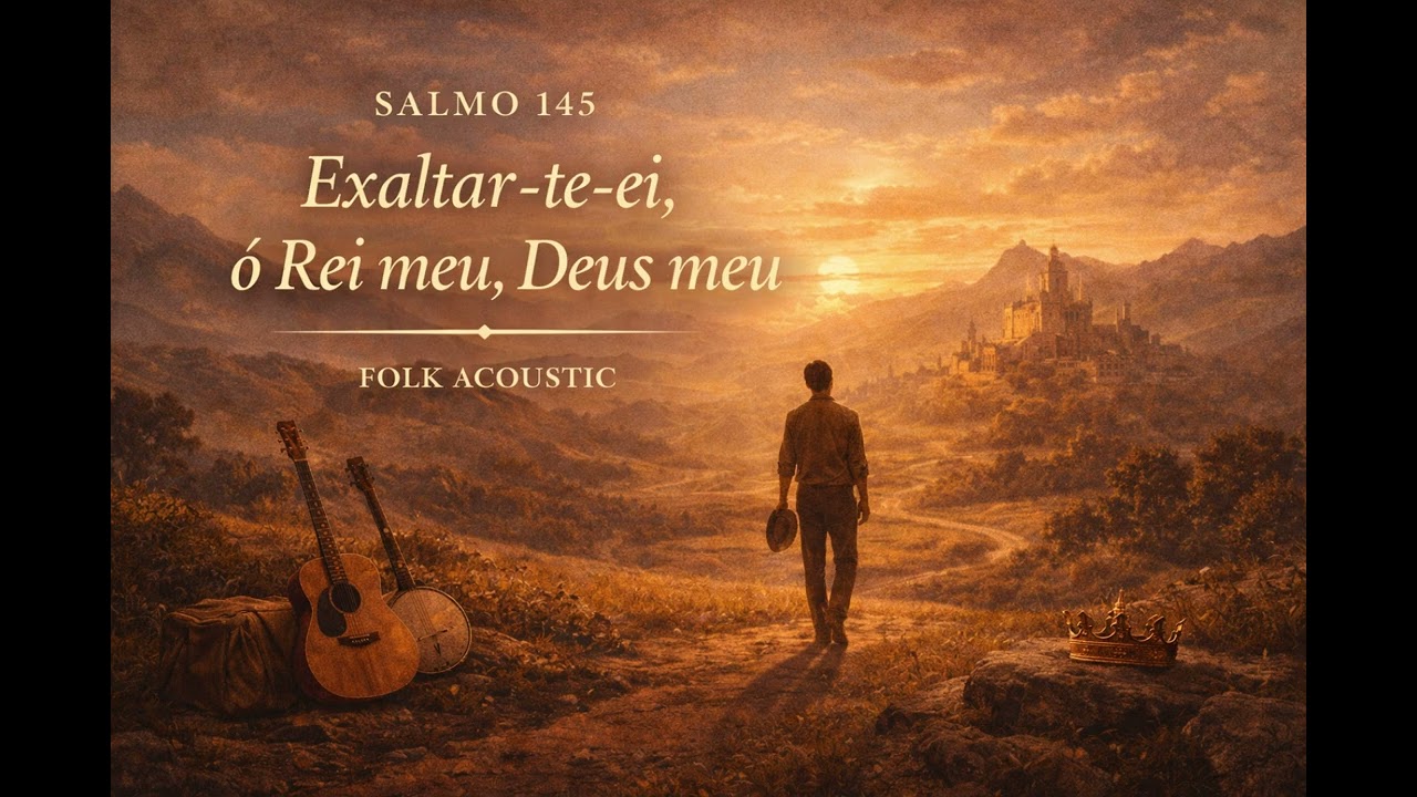 Salmo 145 — Exaltar-te-ei, ó Rei meu, Deus meu | Folk Acoustic
