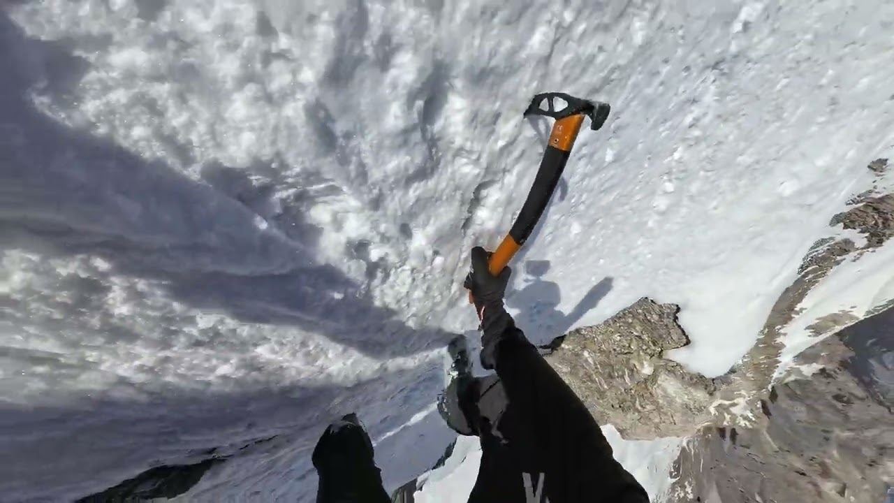 Pic S de la Font Sancte, face SW puis Panestrel, Couloir N