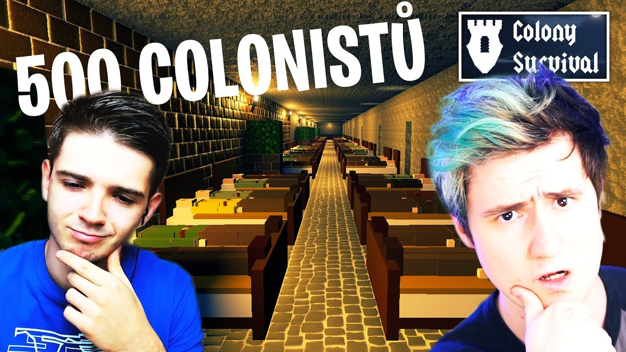 JAK VYPADÁ 500 COLONISTŮ? l Colony Survival w/ Wedry #11