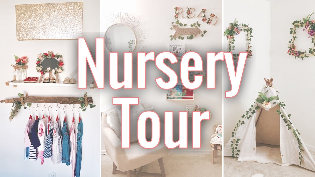 Stella's Boho Chic Nursery Tour feat.  Babyletto