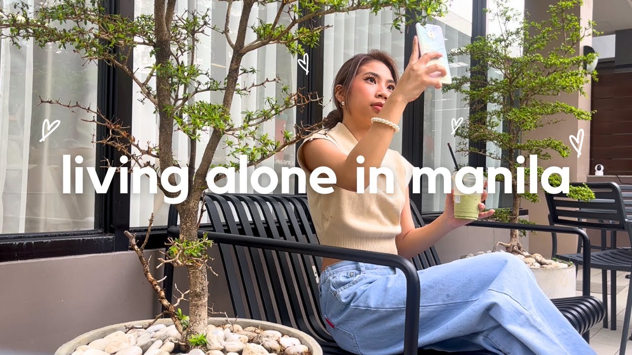 living alone in manila (self date, hair makeover, getting locked out)
