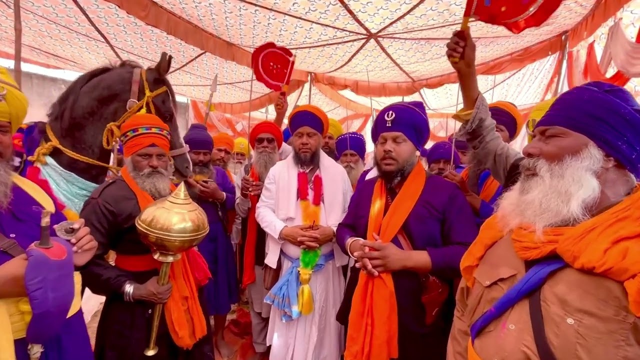 ਮਿਤੀ-੨੨-੩-੨੦੨੪ ਨੂੰ ਹੋਲੇ ਮੁਹੱਲੇ ਦੀ ਰਵਾਣਗੀ ਸਮੇ ਜਥੇਦਾਰ ਦੀਦਾਰ ਸਿੰਘ ਜੀ ਅਰਦਾਸ ਕਰਦੇ ਹੋਏ,#dashmeshtarnadal