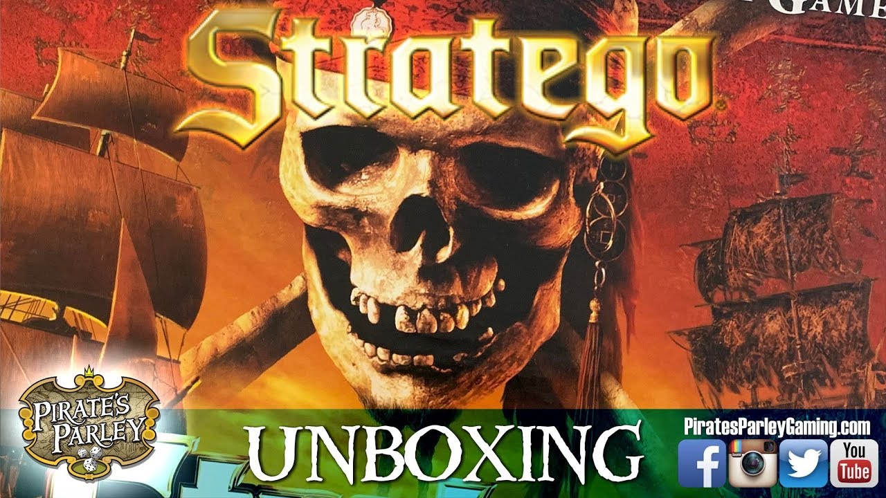 Stratego - Pirates of the Caribbean UNBOXING (with actual pirates!)