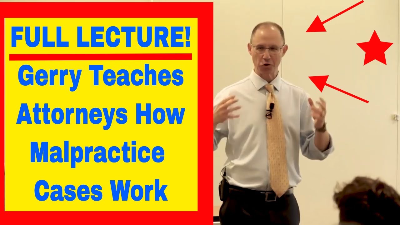 NY Medical Malpractice Attorney Gerry Oginski Teaches Lawyers at NYC Bar Assoc. How These Cases Work