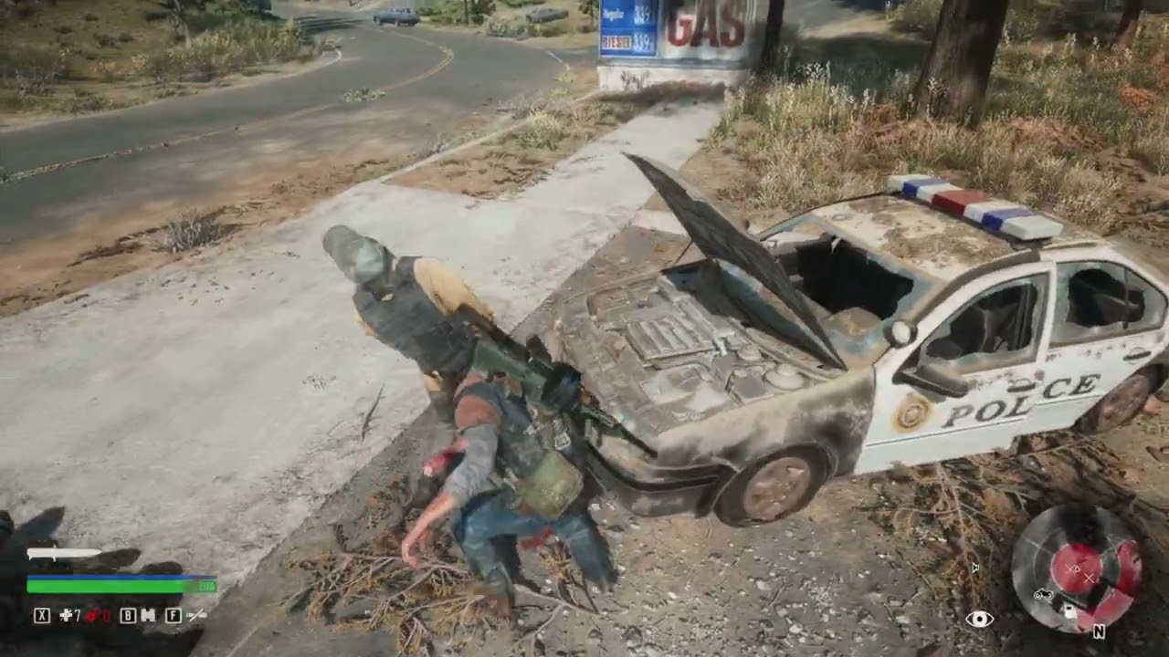 Teste de configs do obs/days gone reshade