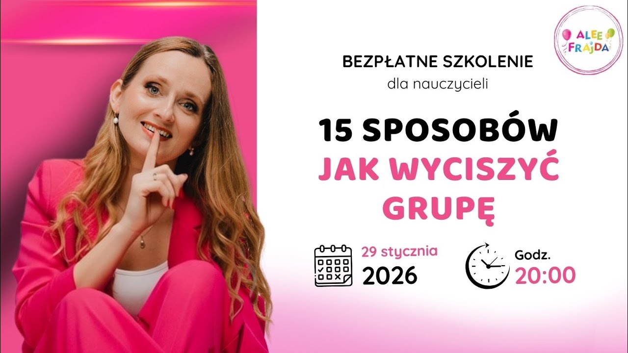 Bezpłatne szkolenie | Jak wyciszyć grupę