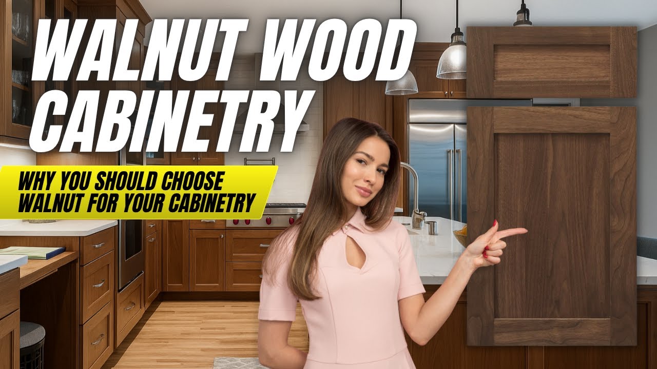 WALNUT CABINETS: Why THIS Wood is the ULTIMATE LUXURY for Your Kitchen!