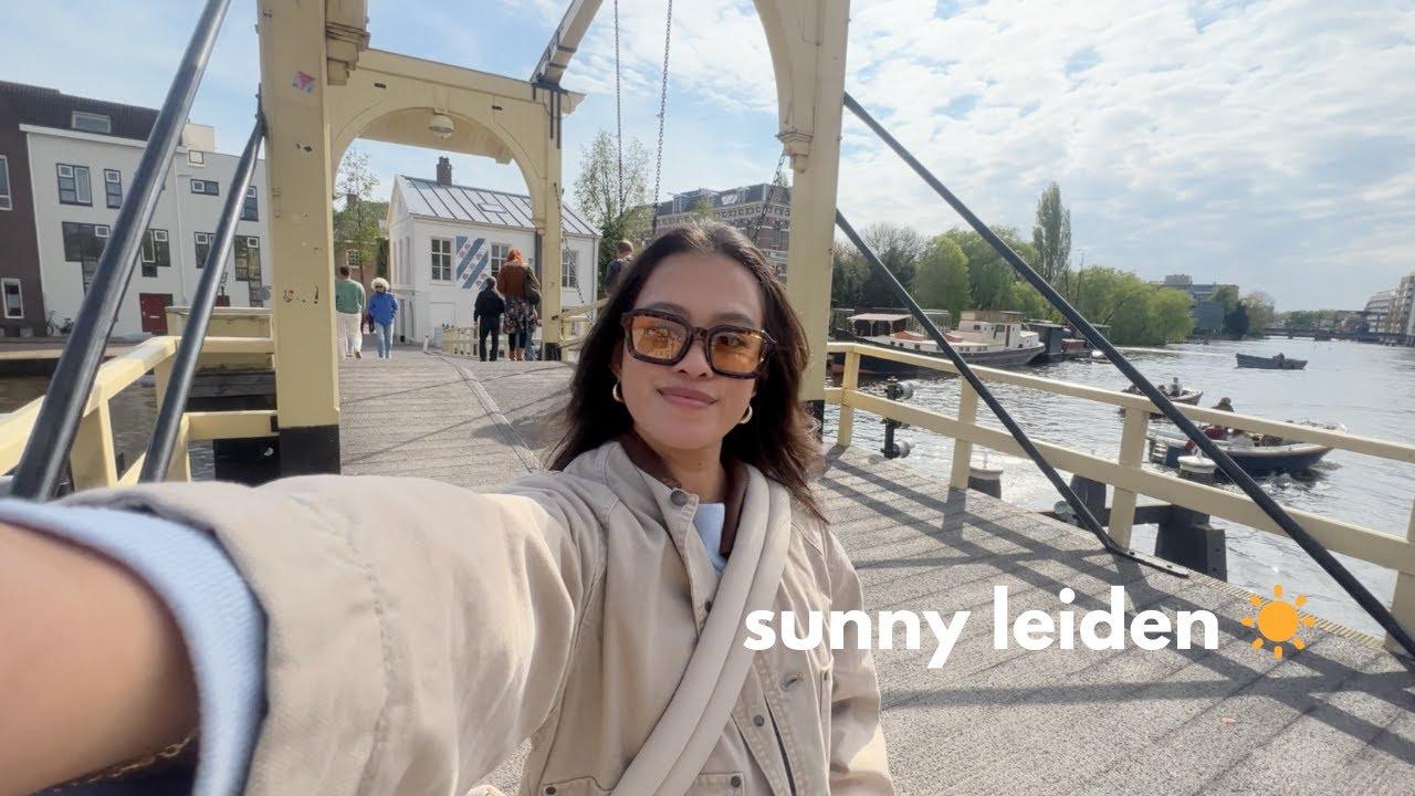 a cozy spring day in leiden 💛 | burcht, canals & thrift finds
