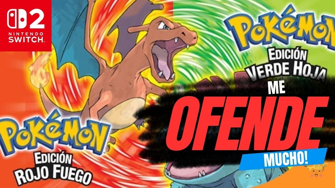 EL GRAN PROBLEMA DE POKEMON ROJO FUEGO de NINTENDO SWITCH