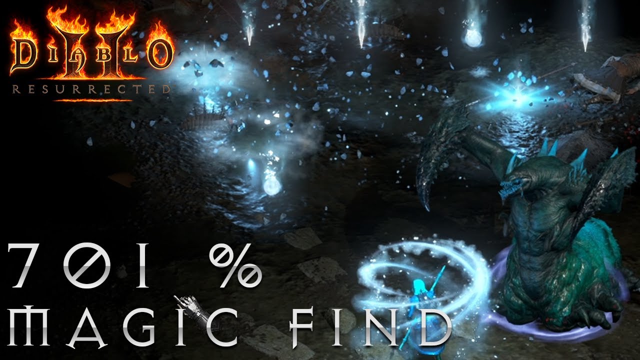 The Best Blizzard Magic Find Build for Diablo 2 Resurrected - 3 Piece Tal's Sorceress - Guide