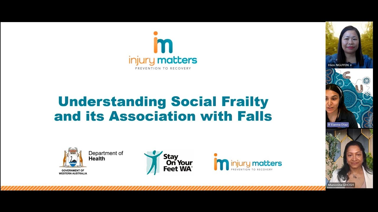 Understanding Social Frailty and its Association with Falls Webinar