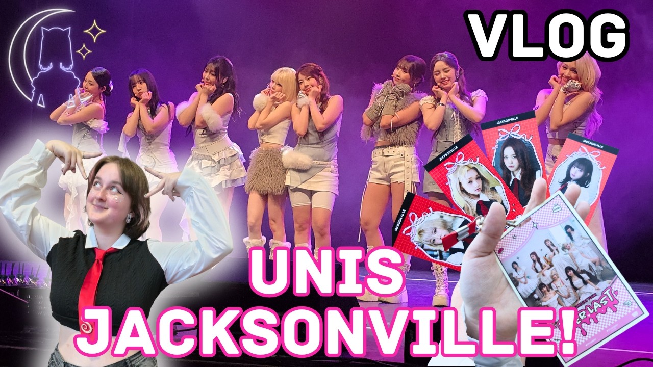🍭 UNIS ‘EVER LAST’ Jacksonville Concert! 🍭 Vlog