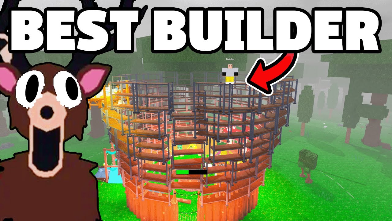 Meet the #1 BUILDER in 99 Nights in the Forest...