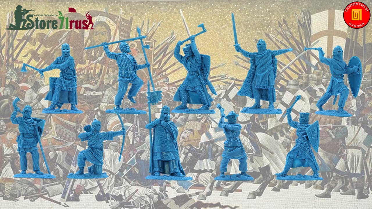 СОЛДАТИКИ ПУБЛИЯ - НЕВСКАЯ БИТВА, ВОЙСКО ШВЕДОВ / PUBLIUS - BATTLE OF NEVA, SWEDISH JARL`S ARMY