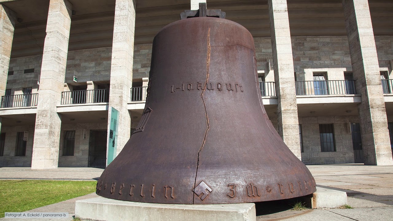 La Campana Olímpica - el símbolo oficial de los Juegos Olímpicos de 1936