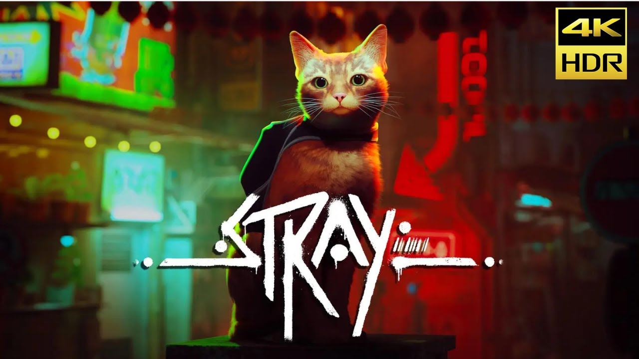 Stray Gameplay 4K HDR PlayStation 5