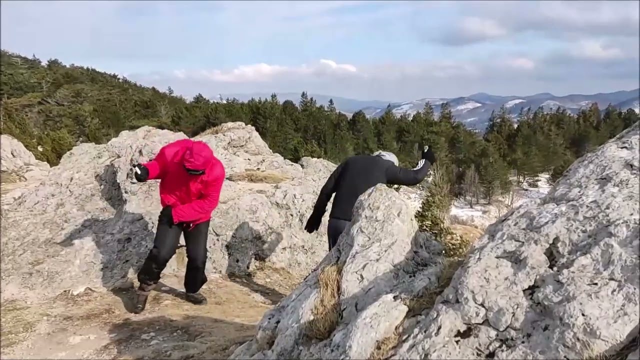 Orkanska Burja Volovja reber  - Hurricane force Bora Volovja reber, 163,8 km/h, 27.2.2022.