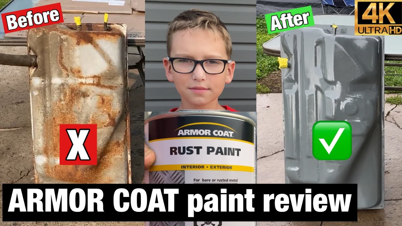 ARMOR COAT paint review. Best paint for painting a gas tank ￼
