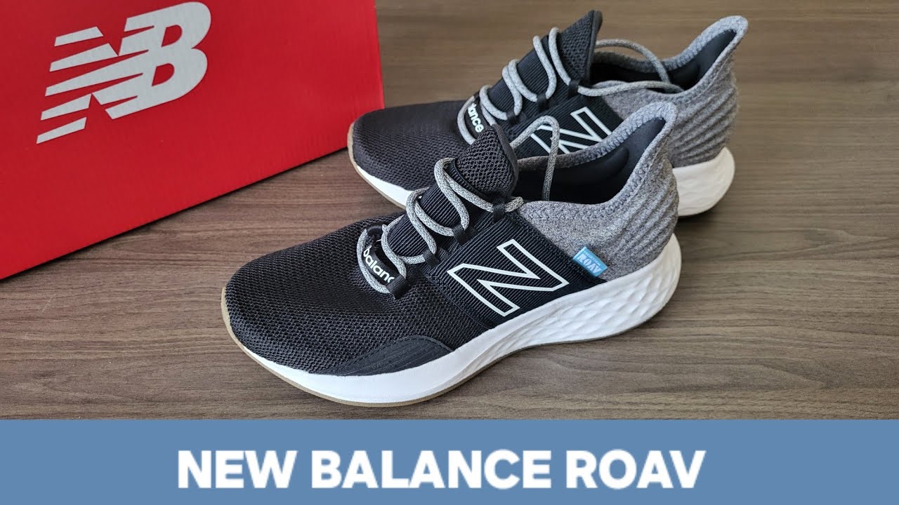 New Balance Fresh Foam Roav Tee Shirt is a neutral road running shoe that's perfect for travel