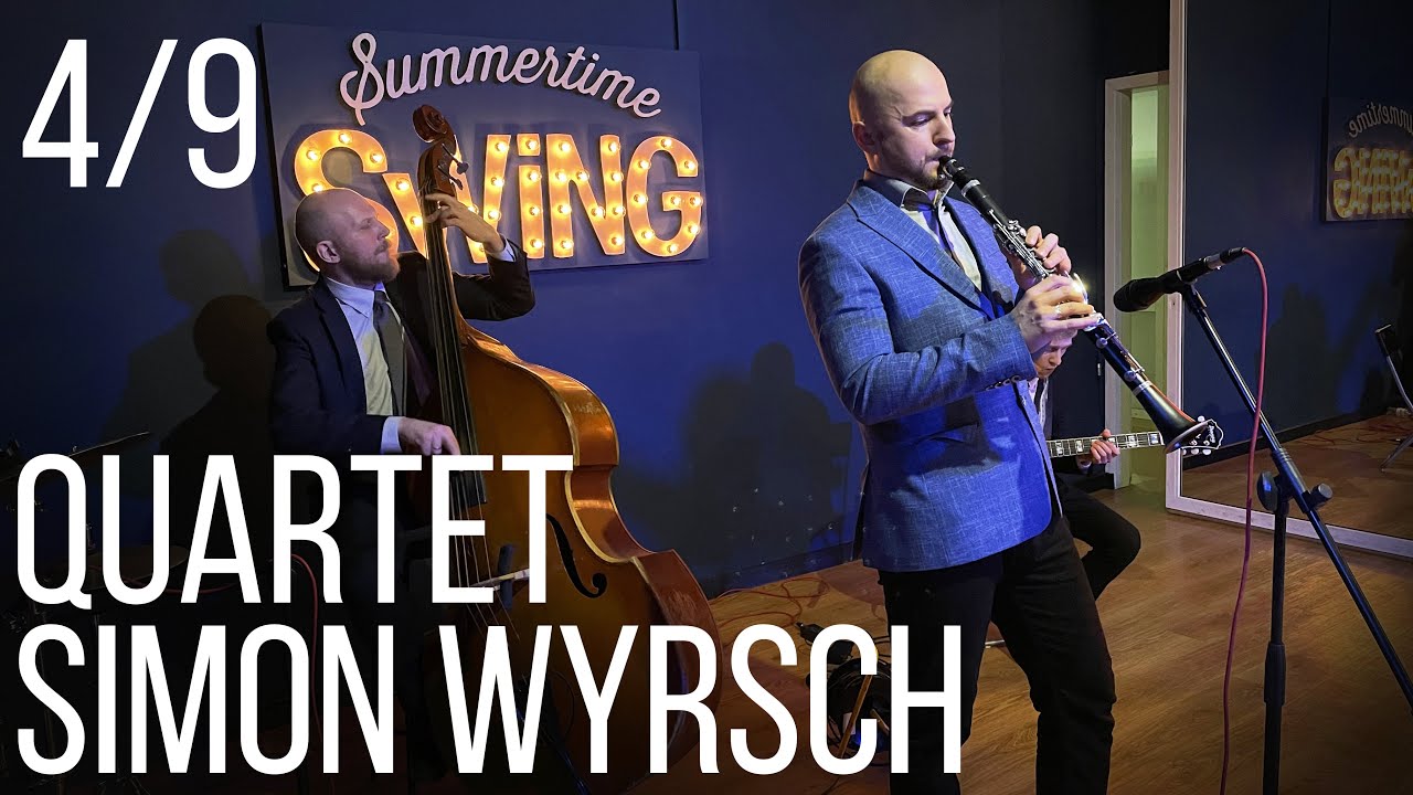 Simon Wyrsch Quartet 4/9 - Сергей Белоусов и Анна Средина - Lindy Hop