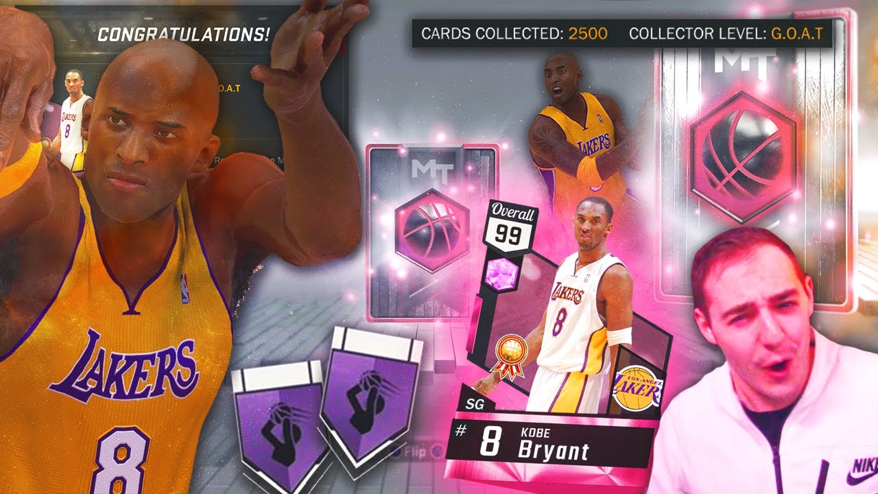 NBA 2K17 My Team PINK DIAMOND KOBE IS OURS! RAREST CARD IN THE GAME!