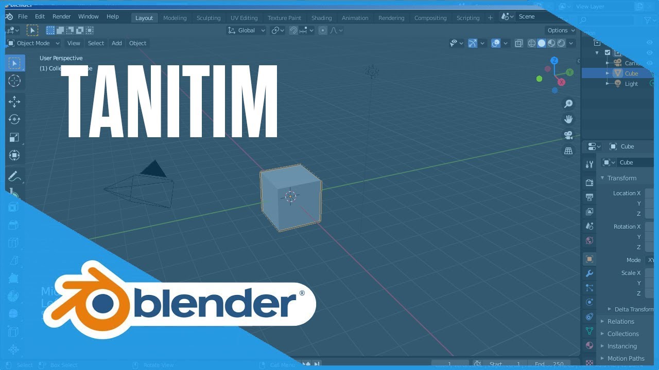 Blender Nedir? | Blender Temelleri 1