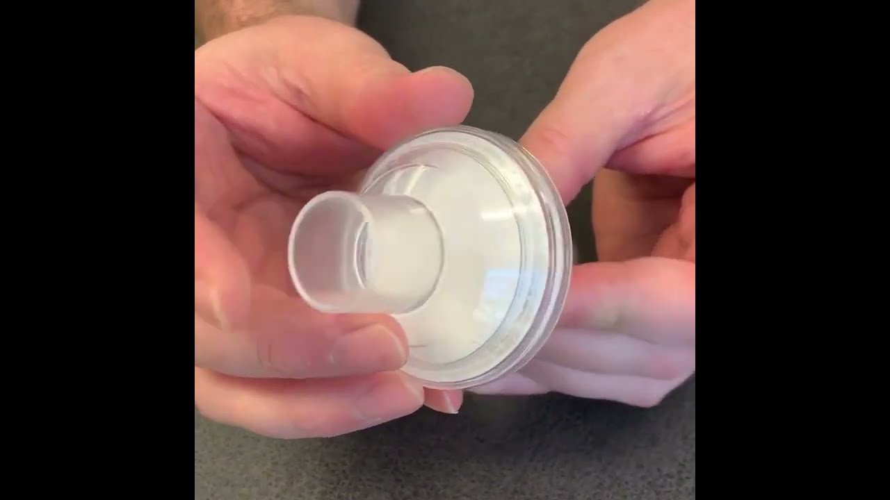 How To Install Your CPAP Bacteria Filter