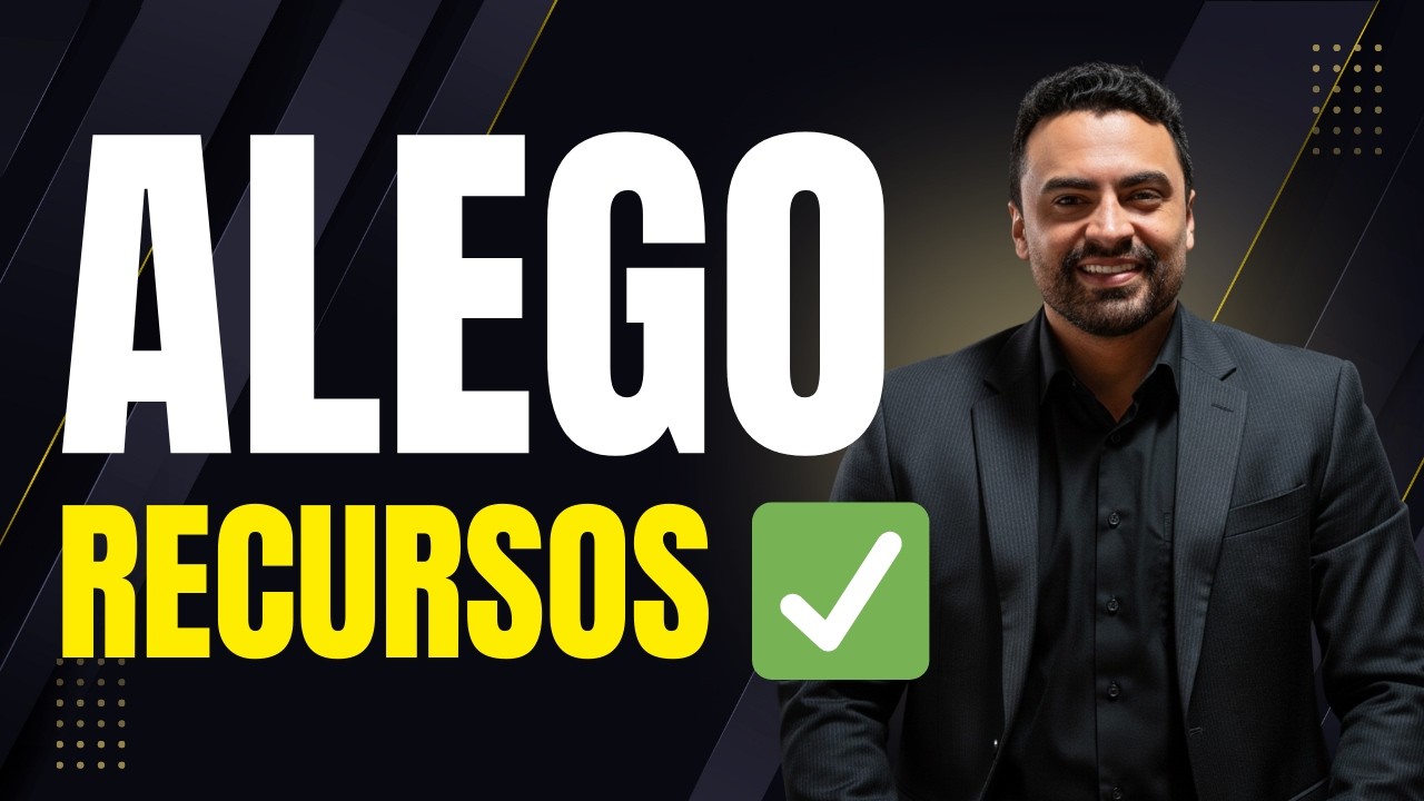 ALEGO Pós-Prova: Vamos falar sobre os Recursos