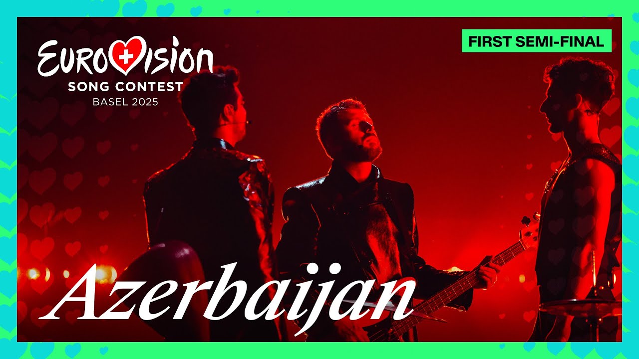 Mamagama - Run With U (LIVE) | Azerbaijan 🇦🇿 | First Semi-Final | Eurovision 2025
