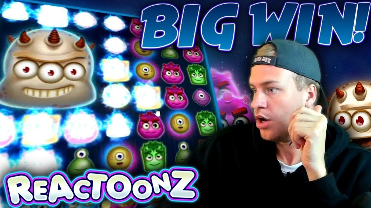 BIG WIN on Reactoonz
