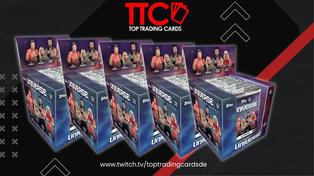 TTC BOX BREAK STREAM 🔥 TOPPS WWE 2025 UNIVERSE RELEASE DAY 🔥 | 27.02.2026