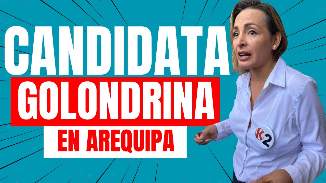 Candidata golondrina en Arequipa: quiere ser diputada por Arequipa pero vota en Lima