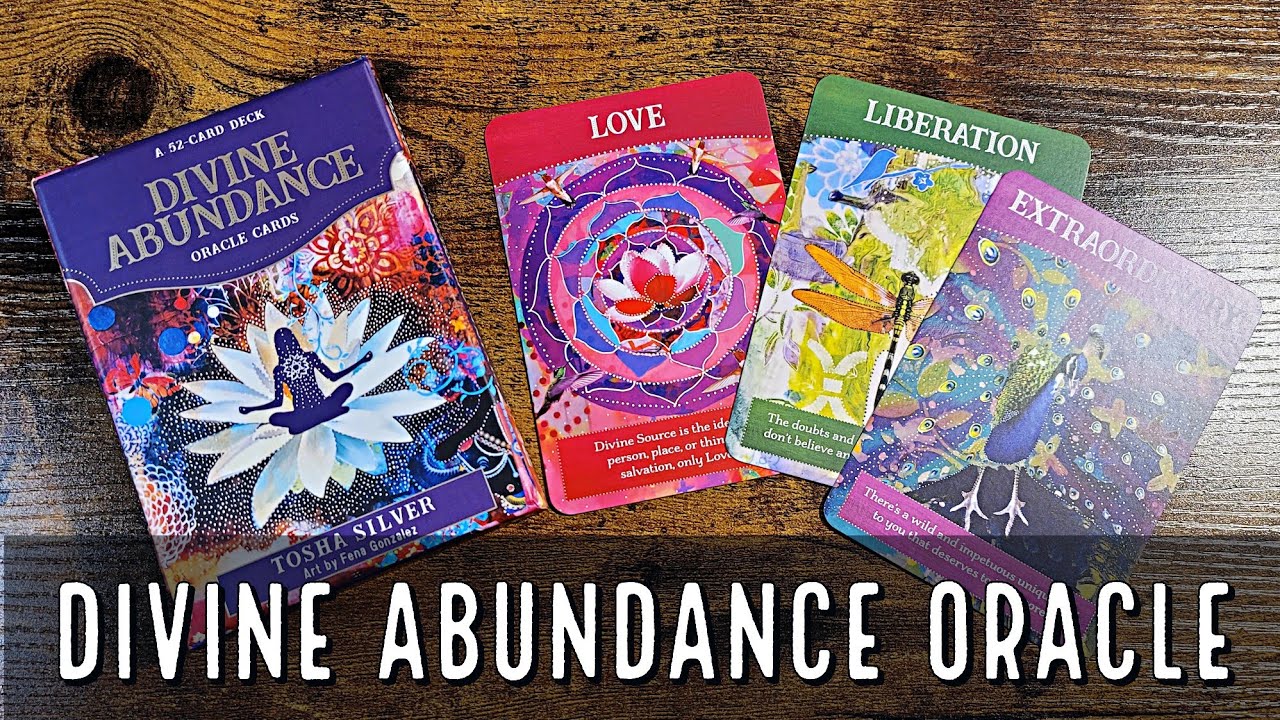 Divine Abundance Oracle | Unboxing and Flip Through