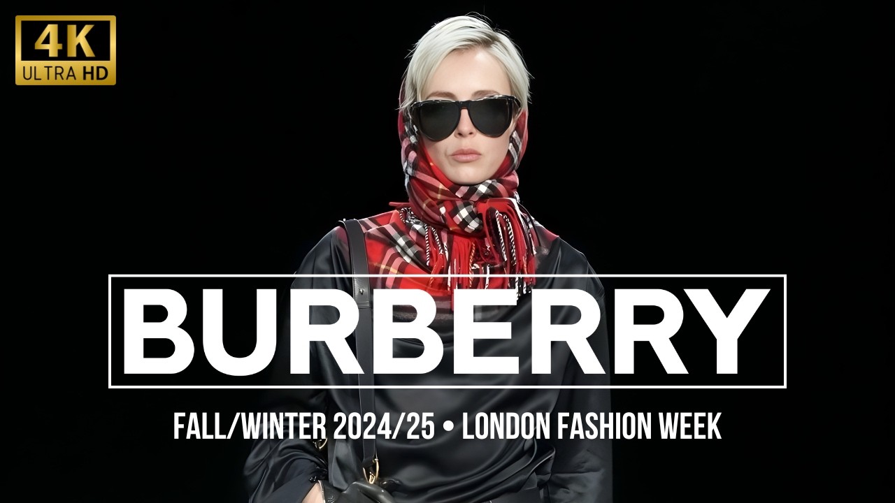 Показ Burberry осень/зима 2024/25 на Неделе моды в Лондоне