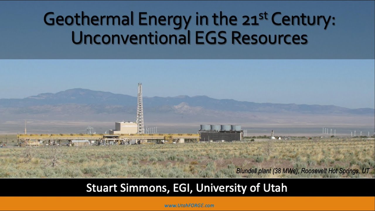 UPDATED: Geothermal Energy in the 21st Century: Unconventional EGS Resources