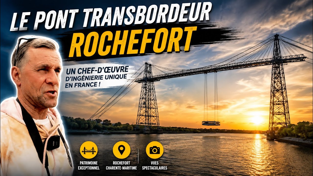 EPIC FRANCE Le Pont Transbordeur Rochefort Motorhome Tour 