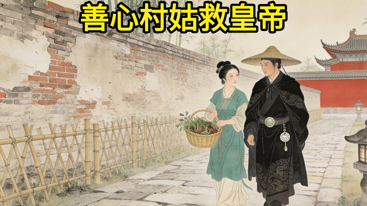 村姑救下渾身是血的黑衣人，用草藥敷傷三年；官兵搜山那日，他亮出龍紋玉佩：「朕的皇後，該回宮了。」#民間故事 #故事頻道 #感人故事 #感人故事 #情感